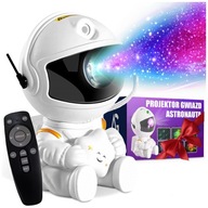 Projektor gwiazd dla dzieci – lampka nocna kosmos astronauta rzutnik pilot