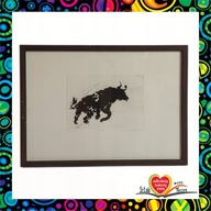 Grafika artystyczna pt. “Torro” autorstwa Kamila Głąb