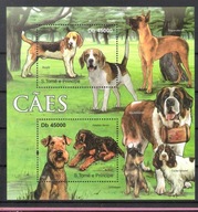 S.Tome 2011, Mi bl.nr 840, psy rasowe, Mi 9€