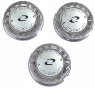 OSTRZA GŁOWICE DO PHILIPS HQ3 HQ4 HQ5 HQ55 HQ56 3 SZTUKI + PĘDZELEK