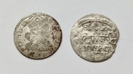 2 x GROSZ, ZYGMUNT - LITEWSKI 1627, KORONNY 1624 - 134