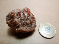Granat Grossular var. HESSONIT - Vápenná, Czechy