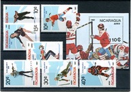 A53006)Olimpiada 88: Nicaragua 2738 - 2744** + Bl 172**