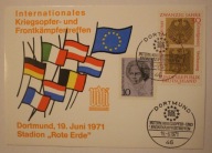 NIEMCY, Dortmund, 19. Juni 1971 Stadion "Rote Erde", Frontkampfertreffen