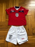 KOMPLET SPORTOWY strój piłkarski ANGLIA r. 68 cm