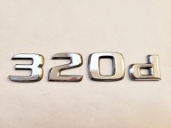 ZNACZEK EMBLEMAT NAPIS CYFRA LICZBA LITERA DIESEL W204 W205 MERCEDES 320d