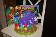 Gra Mattel Rhino Rampage Szalony Nosorożec