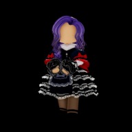 Roblox Royale high - Goth Lolita Set