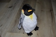 maskotka pluszak pingwinek szary Bauer pingwin