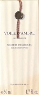 Yves Rocher VOILE D'AMBRE 50ml perfum kosmetyk ZAFOLIOWANY orient - drzewny