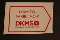 NAKLEJKA - MAM TO W GENACH - AUTO - MOTOR - KOLEKCJA