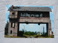 PYSKOWICE WYBURZONA NIEISTNIEJĄCA DZIŚ STARA NASTAWNIA