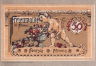 NOTGELD : NIEMCY - 50 pfg. POLSKI CHOCIWEL woj. ZACHODNIO - POMORSKIE