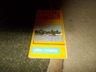 Szczecin autobusy tramwaje stary plan miasta