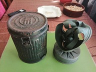 PUSZKA Z MASKĄ P-GAZ LUFTSCHUTZ RL1- 40/9