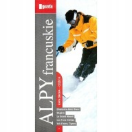 Alpy Francuskie MAPA ZIMOWA