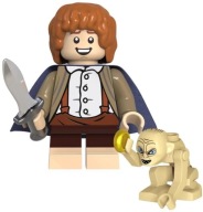 KLOCKI FIGURKA SAM & GOLLUM SMEAGOL LORD OF THE RINGS HOBBIT