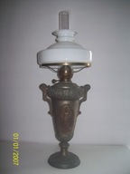 -[@ck] Wieden Pucharowa lampa naftowa XIXw