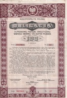 OBLIGACJA 3% PREMIOWEJ POŻYCZKI INWESTYCYJNEJ - 1935