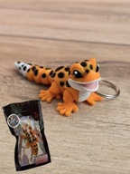 Breloczek Gekon 3D - Brelok Druk3d fidget Keychain