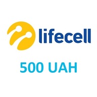 Doładowanie Lifecell Ukraina 500 hrywien