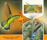 Togo 2019 ** cena 13,50 zł kat,8€ (4) - ptaki, kolibry, blok