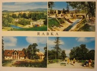 RABKA. Centralne Inhalatorium i Sanatorium "Orzeł I". Deptak. Uzdrowisko
