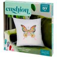 Zestaw do Haftowania Wyszywania Haftu Poduszka DIY Mulina Igła Tamborek