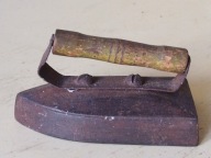 Stare żelazko do kołnierzyków. - dł.10,5cm