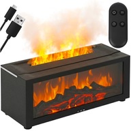 Dyfuzor zapachowy 150ml, nawilżacz, kominek LED, aromaterapia