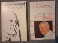 PORTRET JANA PAWŁA II + BRONIĘ PAPIEŻA - Andre Frossard
