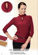 WADIMA XL 44 BURGUND 103301 BLUZKA