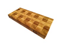 Mini deska sztorcowa do krojenia 36x16,5 cm - blok jesionowy 4,7 cm!