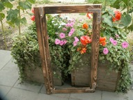 Stare okna loft retro lustro zdjęcia, aranżacje