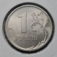 *ROSJA [1686]*1 rubel 2010 Federacja Rosyjska, Herb Orzeł (heraldyka) MMD