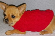 Sweterek dla pieska/kotka cieplutki rozmiar S