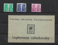 Legitymacja członkowska, Polski zwiazek Filatelistów