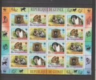 GWINEA 2000 WWF , MAŁPY