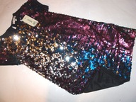 MISS E-VIE 7-8 L. SUKIENKA WIZYT-BAL. 2-WAY CEKINY EFEKTOWNA SUPER NOWA!