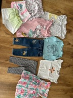 Ubranka r 80 dla dziewczynki