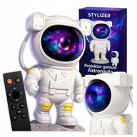 PROJEKTOR GWIAZD ASTRONAUTA Dla Dzieci Lampka Nocna Rzutnik Led Laserowy