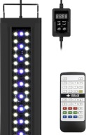 Światło akwariowe z pilotem timer LED 60-70cm 21W 1050LM NICREW RGB+W 24/7