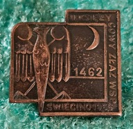 ODZNAKA II ZŁAZ KSIĘŻYCOWY WSP ŚWIĘCINO 1966 - BITWA POD ŚWIĘCINEM 1462