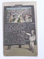 Poznań Posen tablica nr 1 1913 kolaż