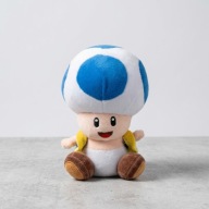 Maskotka Toad Super Mario 18 cm Pluszak Grzybek Niebieski Prezent