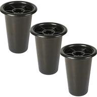 WKŁAD DO WAZONU NA CMENTARZ PLASTIKOWY Z KRATKĄ OSŁONNĄ NA KWIATY ŻYWE