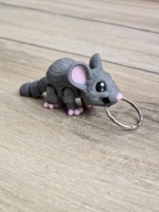 Breloczek Myszka 3d - Brelok Druk3d fidget Keychain mixGadzet