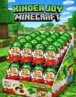 Kinder Joy Minecraft jajko z niespodzianką 5 sztuk po 20 g