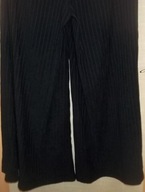 OKAZJA SUPER SPODNIE czarne szerokie nogawki rozmiar L 40