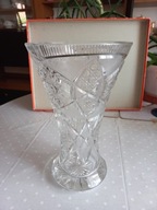 WAZON KRYSZTAŁOWY KRYSZTAŁ 26 CM PRL !